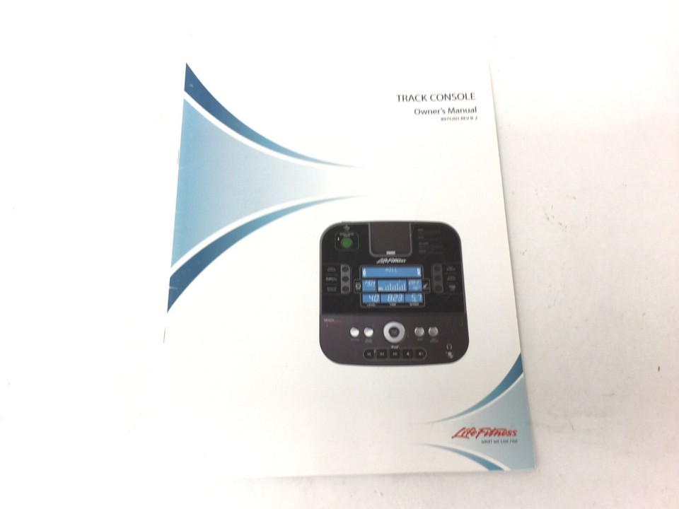 Life Fitness - C3 - C3-XX00-0104 - Lifecycle Bike Track Console Owner's ...