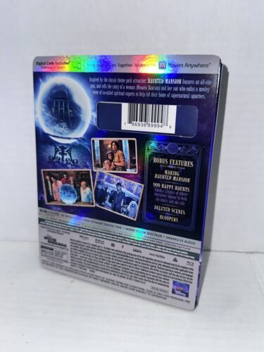 Disney ~ HAUNTED MANSION (2023) 4K (Ultra HD / Blu-ray ) + Slipcover - Picture 2 of 3