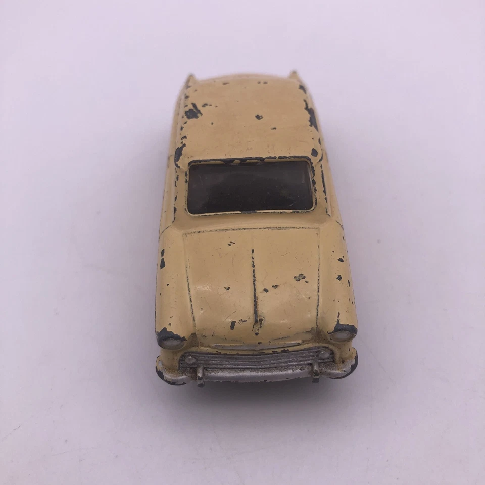 Dinky Toys No. Coche berlina Sunbeam Rapier 166 - naranja/crema circa 1958 vintage Foto 4 de 4