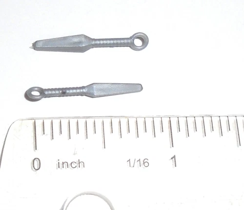 GI Joe Accessory (  2011 V41 Mold ) 2020 Retro Storm Shadow   Kunai