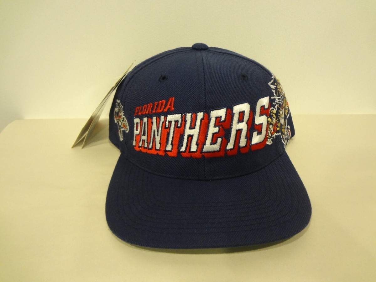 Vintage NHL Florida Panthers Snapback Cap Hat 90s Sports