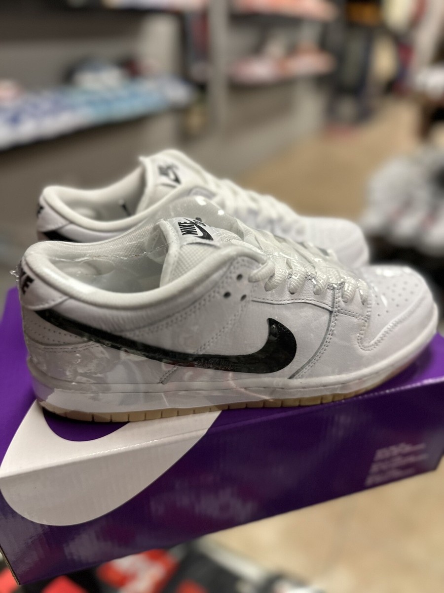 Nike SB Dunk Low Pro White Gum Size 8 Brand New With Box Nike SB Dunk Low Pro White Gum Size 8 Brand New With Box