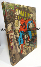 Spider-Man Artwork Marvel Comic Wall Art Superhero Home Decor 20" X 16" X 1 3/4"