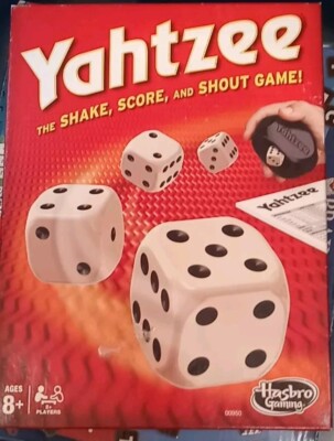 Yahtzee Classic Dice Game By Hasbro Gaming Complete in Great Shape