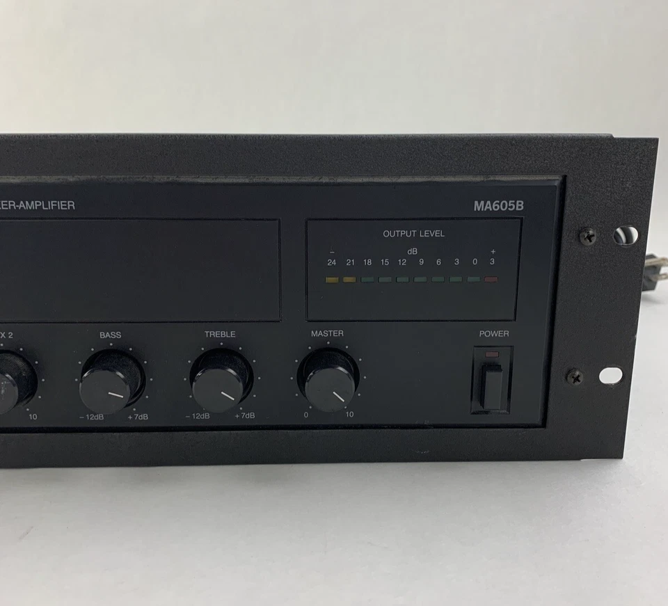 University Sound  MA605B  60-Watt Mixer-Amplifier Tested - Image 4 of 4