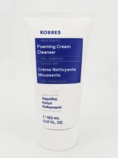 Korres Foaming Cream Cleanser Probiotics Greek Yogurt 5.07 oz