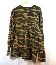 Magellan Outdoors Mens Hunt Gear Long Sleeve Shirt large camoflague