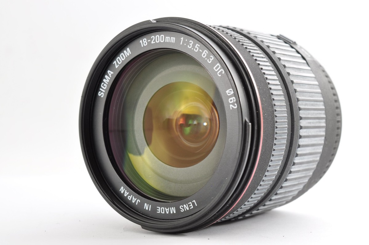Sigma 18-200mm f/3.5-6.3 DC Zoom AF Lens For Pentax [Exc+5