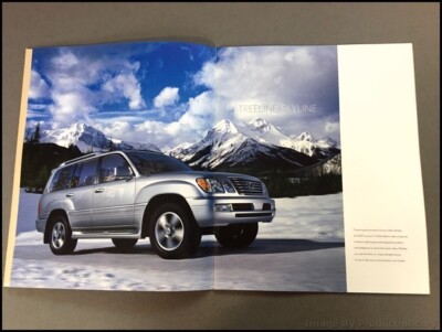 2007 Lexus LX LX470 22-page Original Car Sales Brochure Catalog | eBay