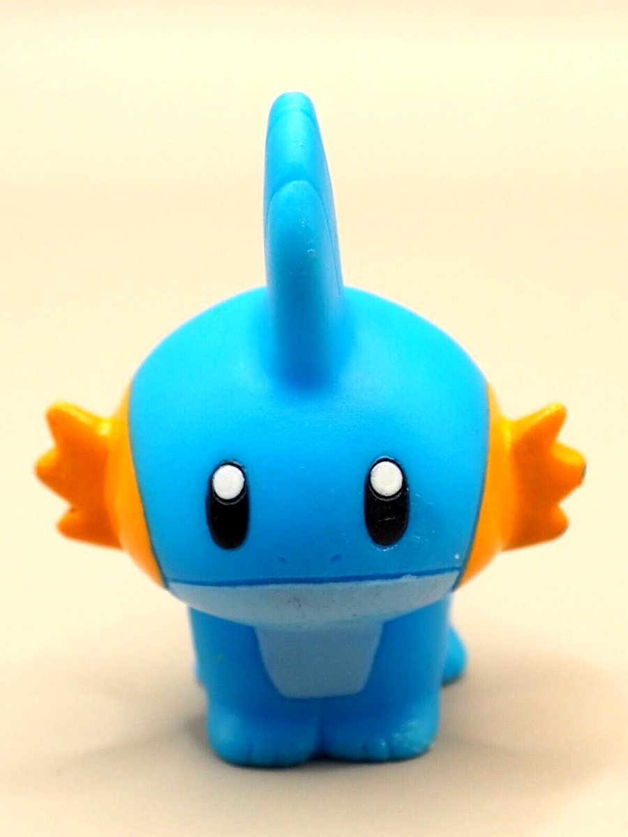 Mudkip Pokemon Finger Puppet Figure Bandai Vinyl Toy Nintendo