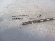 M.A. Ford (20616950) #18 118° Spiral Flute Solid Carbide Screw Machine Drill Bit