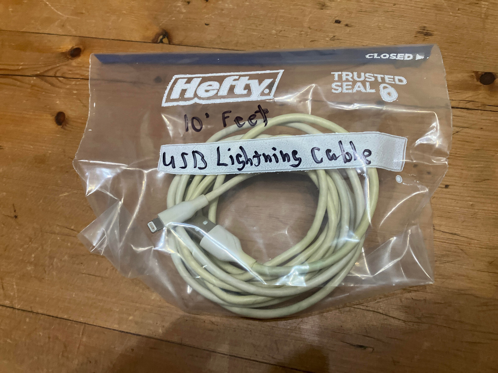 10ft USB to Lightning Cable for Fast Charging and Sync-image