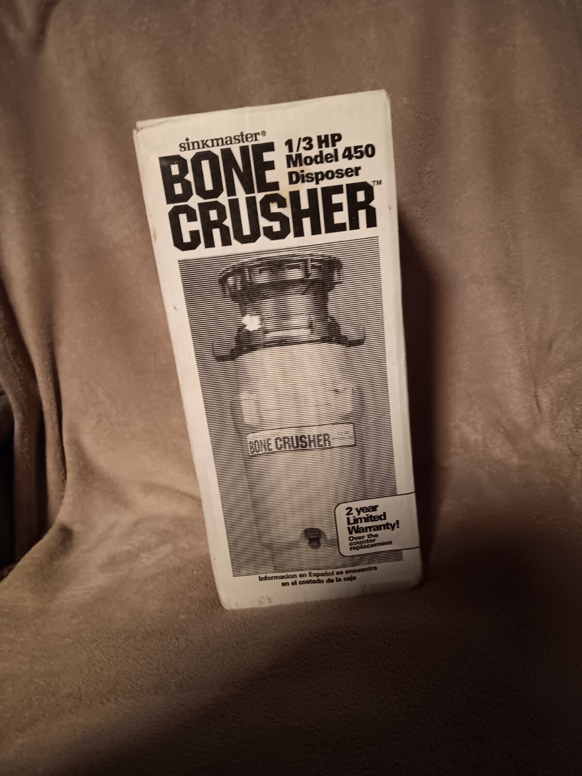 Bone Crusher Sinkmaster 1/3hp Garbage Disposal eBay