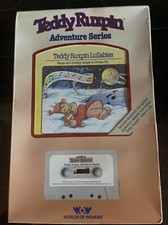 1985 Teddy Ruxpin Adventure Series Lullabies Book And Cassette Sealed New In Pkg