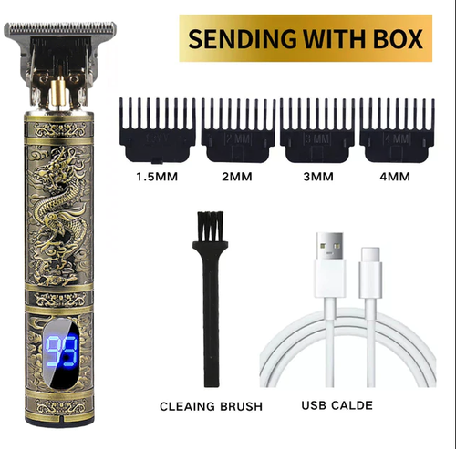 New USB rechargeable Hair Trimmer barber LCD Hair Clipper Machine IRL - Picture 9 of 20