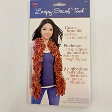 Loopy Scarf Tool 6314 Boye Wrights 2008 Knit Scarves Quickly Knitting Craft NEW