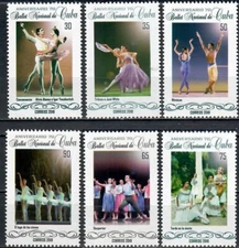 sCUBA Sc# 6101-6106  NATIONAL BALLET ballerina dance   CPL SET of 6  2018 MNH