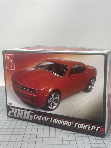 AMT 2006 Red Chevy Camaro Concept 1:25 Scale Plastic Model Kit #63 NEW open box
