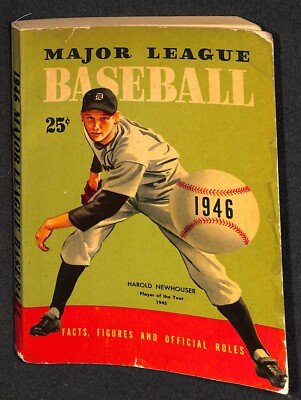 1946 MAJOR LEAGUE BASEBALL, HAL NEWHOUSER, CONNIE WISNIEWSKI  COVERS