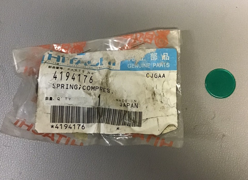 Hitachi Compression Spring for John Deere PN 4194176 / ALT PN TH111263 ...