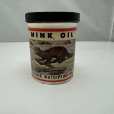 Mink Oil Company Mink Oil Leather Waterproofing 7 Oz Jar
