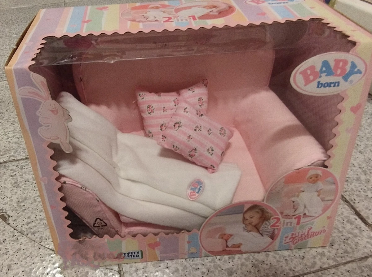 Baby Born Sofá Cama Para Muñecos 43 cm Zapf Creation. Nuevo En Caja