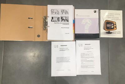 M269 Algorithms, Data Structures and Computability - ***  Level 2 OU Module ***