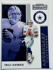 2019 Panini Contenders Football #LC-TA Troy Aikman Legendary Contenders Insert