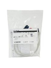 Vyaire REF 545317-HEL Vital Signs  300-Series ECG Leadwire, 3-lead, Grabber, AHA