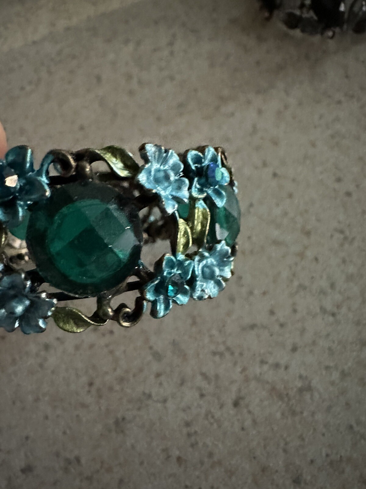 5 Pcs  Gemstone Adjustable Cuff Bangle Bracelets … - image 6