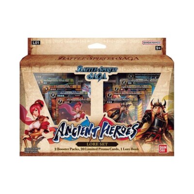 (NEW) Battle Spirits Saga Lore Set 01 Ancient Heroes (L01)