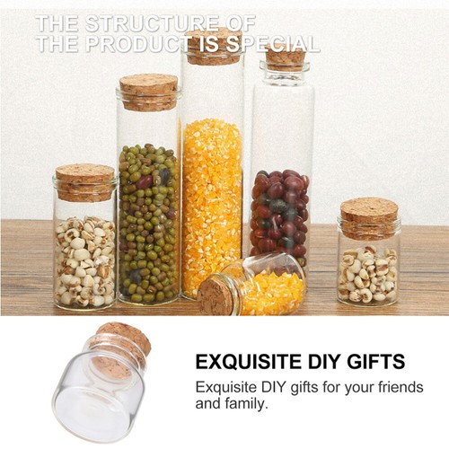 20 Pcs Mit Stopper Winzigen Lagerung Jar Wishing Flaschen Favor Flasche boutiques