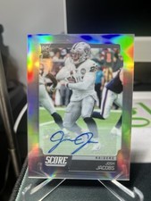 2019 Las Vegas Raiders Josh Jacobs Chronicles-Score Update Rookie Autograph ✍️