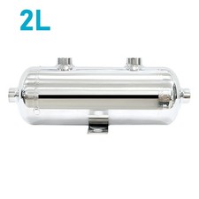 Serbatoio di stoccaggio aria 304 acciaio inox serbatoio aria vuoto tampone pressione aria serbatoio 2L