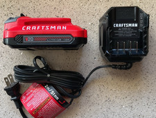 CRAFTSMAN 20 Volt 1.5 ah Battery and Charger  Models CMCB2011  CMCB101