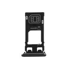 SIM Card Tray  Micro SD Card Tray  Card Slot Port Dust Plug for Sony Xperia X