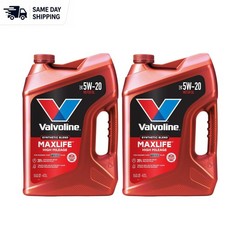 High Mileage Motor Oil 5W-20, 10 QT Pack - MaxLife Technology for Engine Care 23.20 per gallon