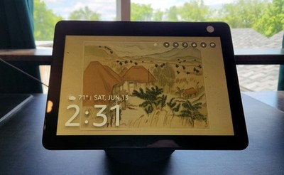 Amazon Echo Show 10 3rd Gen Black Alexa Smart Speaker Display T4E4AT