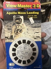Tyco View-Master Apollo 11 Moon Landing 3 Reel Set 21 Picture New
