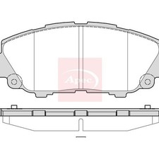 APEC Bremsbeläge Für TOYOTA YARIS CROSS MXP 2020 Vorne (R90) PAD2385