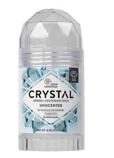 CRYSTAL Deodorant Stick 30003 , Unscented, 4.25 Ounce