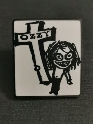 OZZY OSBOURNE Black Sabbath Paranoid Pin Badge Patch Neu Hochwertig