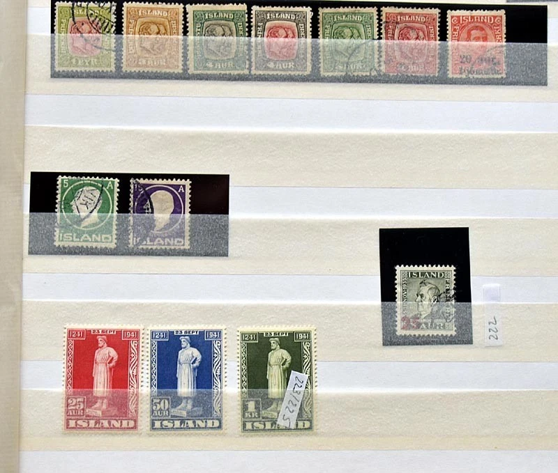 ISLAND Sammlung ab Klassik bis 1995 Meist gestempelt postfrisch Wenig Falz usw. - Bild 2 von 4