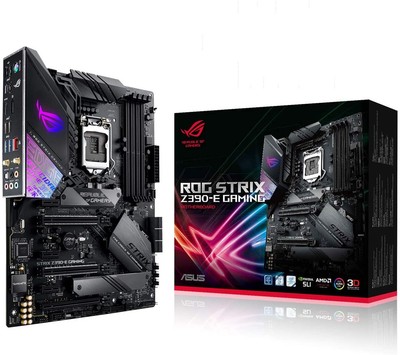 ASUS ROG Strix Z390-E Gaming Mainboard Intel Z390 Sockel 1151 DDR4 7.1 Sound