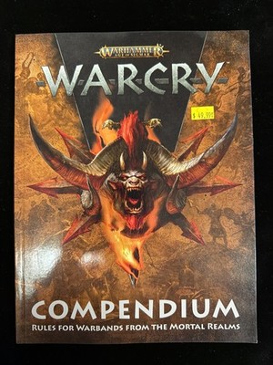 Warhammer Rulebook Age Of Sigmar Warcry Compendium AoS