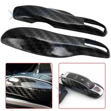 Carbon Fiber Remote Smart Key Shell Cover For Porsche Cayenne Panamera Macan 911