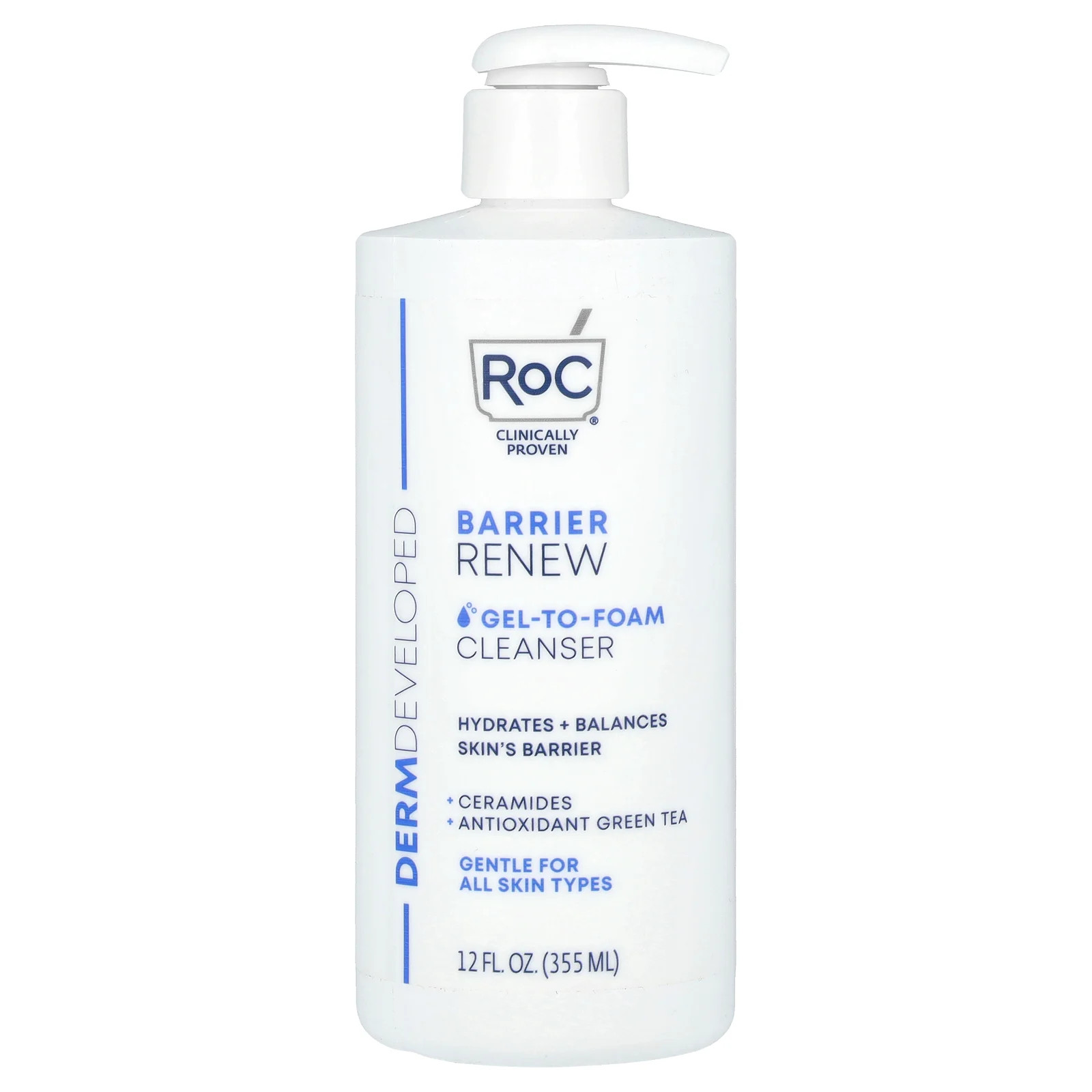Barrier Renew, Gel-To-Foam Cleanser, 12 fl oz (355 ml)
