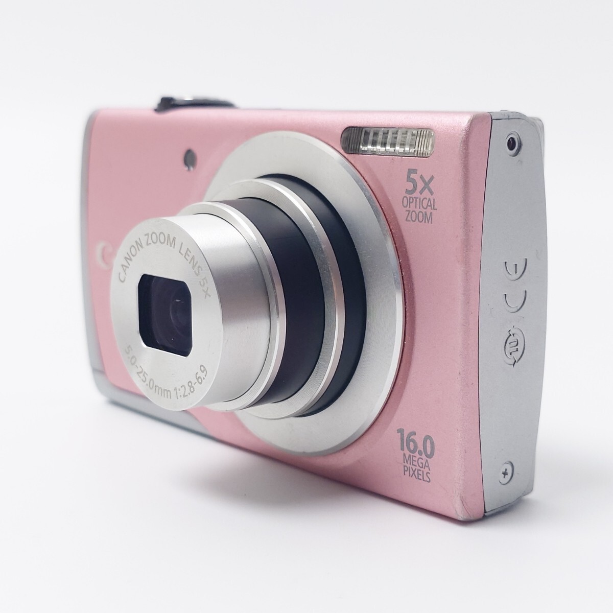 Canon PowerShot A2600 Pink Digital Camera 16.0MP 5x Optical Zoom