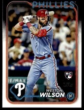 2024 Topps Weston Wilson Rookie Philadelphia Phillies #658