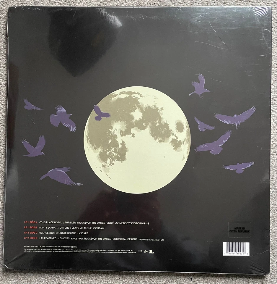 Michael Jackson – Scream Vinyl 2LP - Image 4 of 4